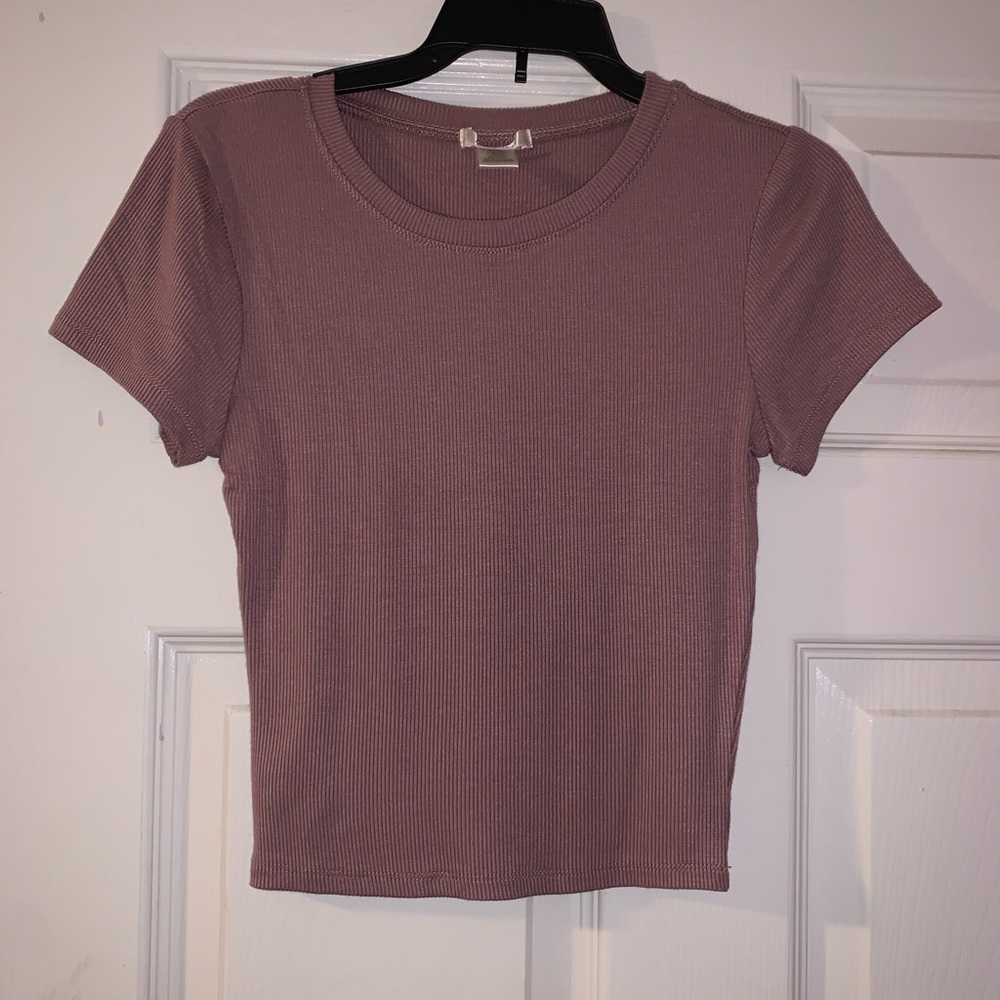 Fitted crop top